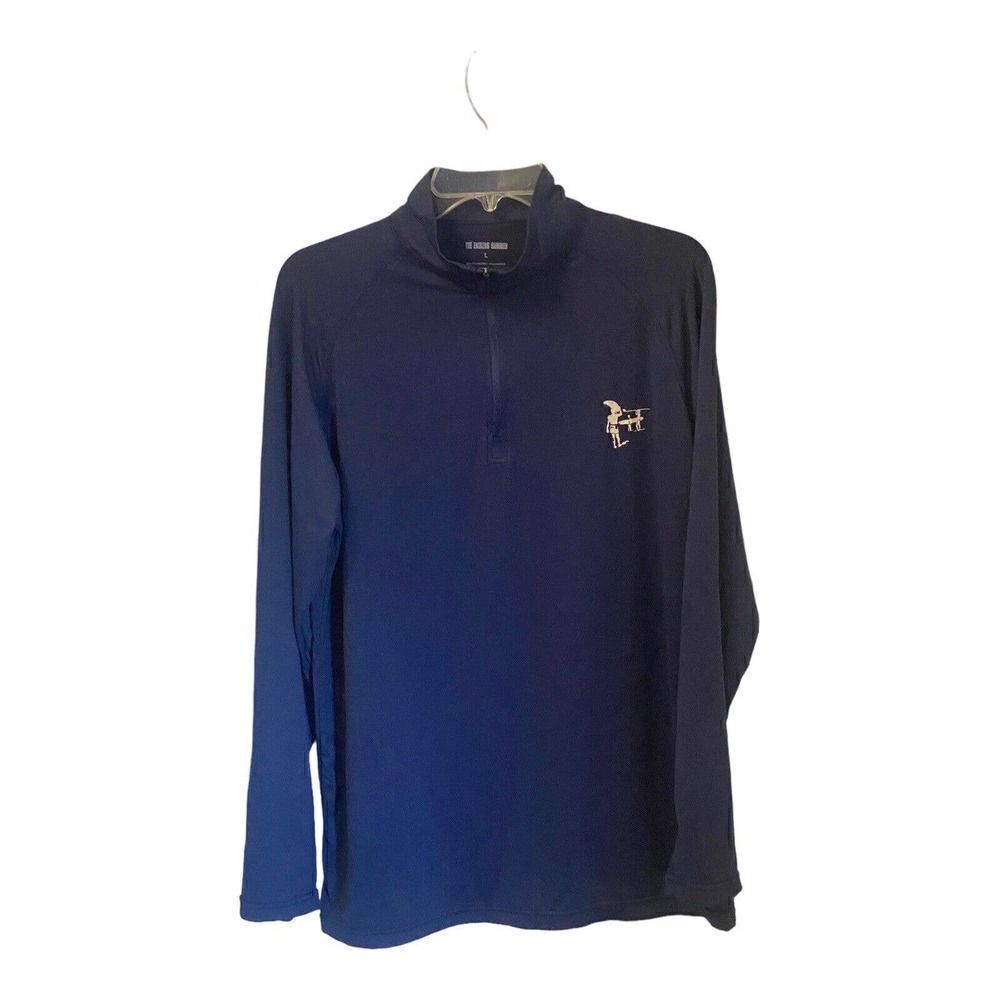 The Endless Summer Shirt Mens Large Blue Long Sleeve Surf Swim Stretch